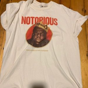 Old school notorious BIG t-shirt